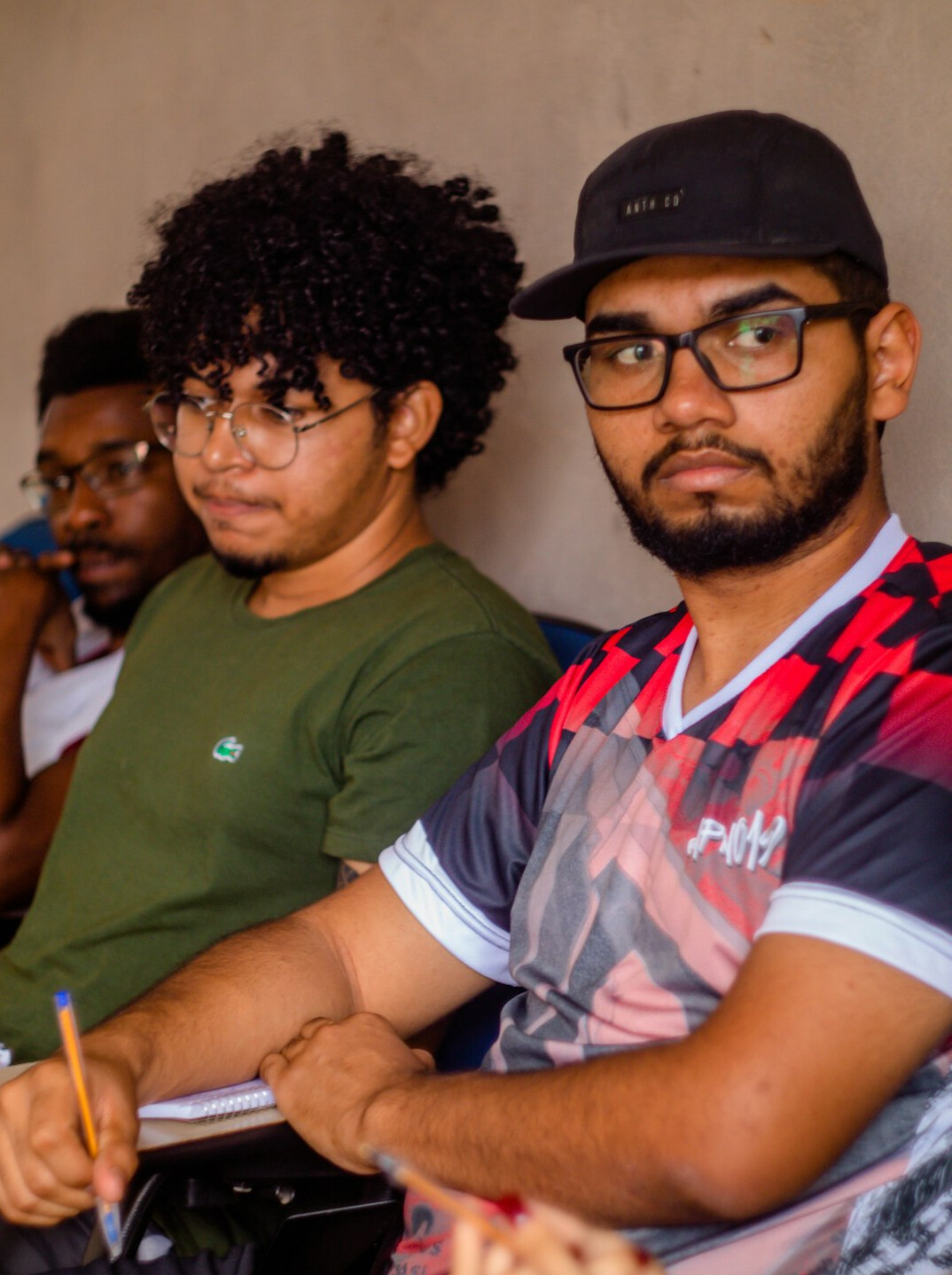diverse people in training